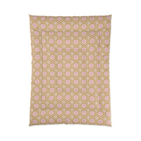 Boho Chic Comforter | Vibrant Geometric Bedspread, Cozy Bedding for Home Decor, Great for Gifts, Dorm Room, Summer Vibes, Festivals
