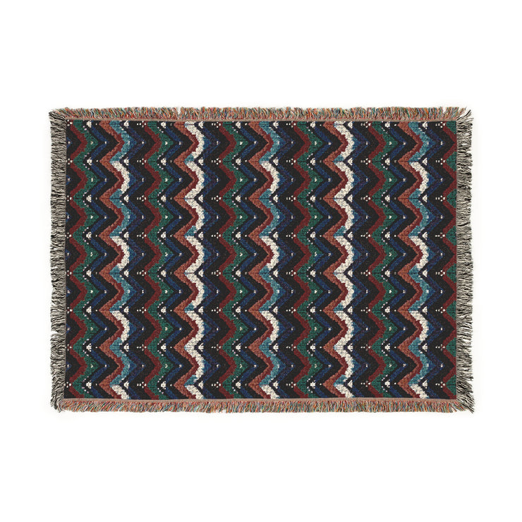 Woven Blanket, Colorful Throw Blanket, Home Decor, Cozy Sofa Accent, Unique Gift Idea
