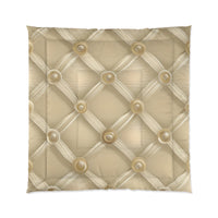 Luxurious Beige Comforter - Cozy Bedding, Elegant Home Decor, Soft & Warm Blanket for Bedrooms, Perfect Gift for Weddings, Housewarming,