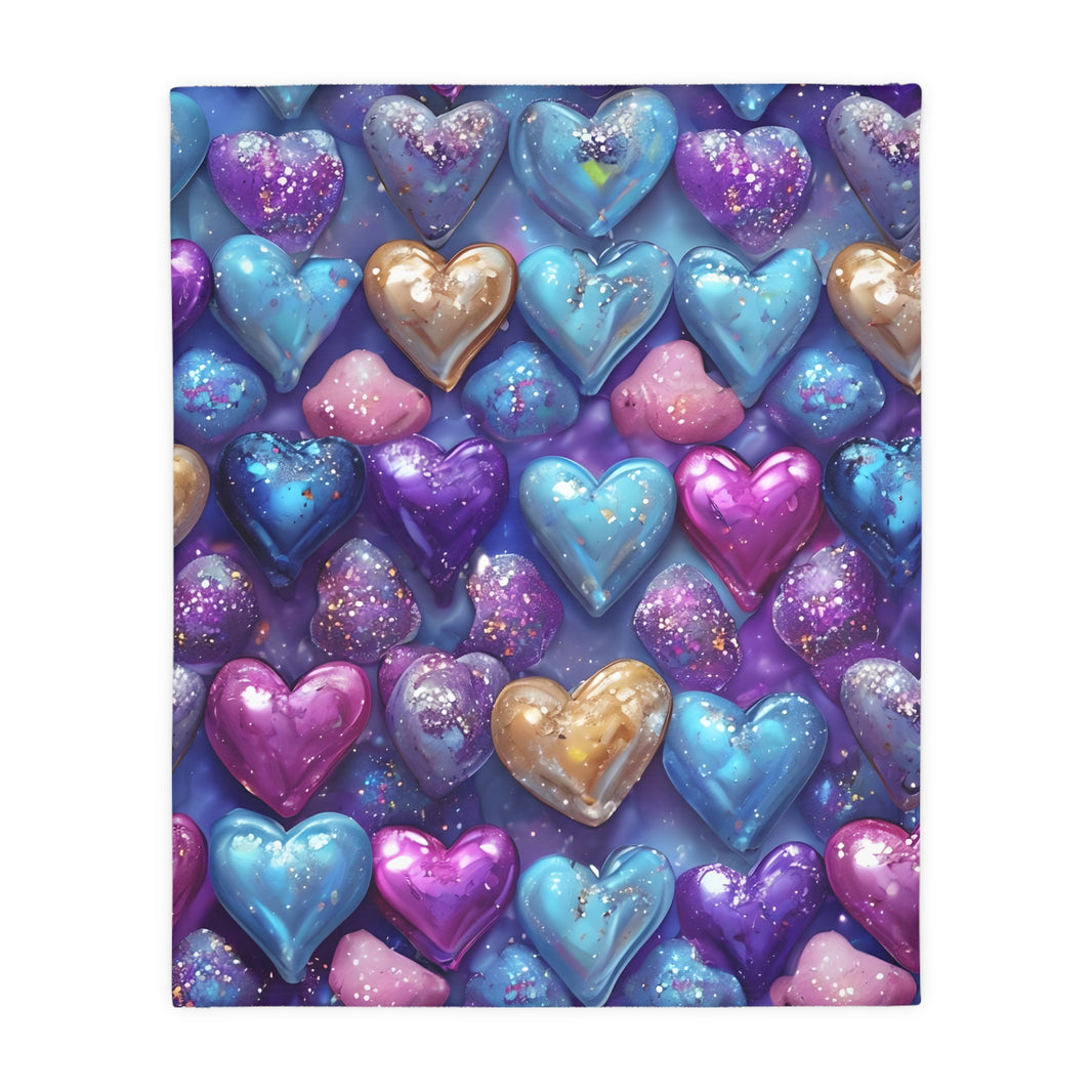 Multi Color Velveteen Microfiber Blanket (Two-sided print)