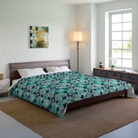 Bohemian Comforter, Stylish Bedspread for Cozy Bedrooms, Floral Patterned Bedding for Home Decor, Perfect for Gifting
