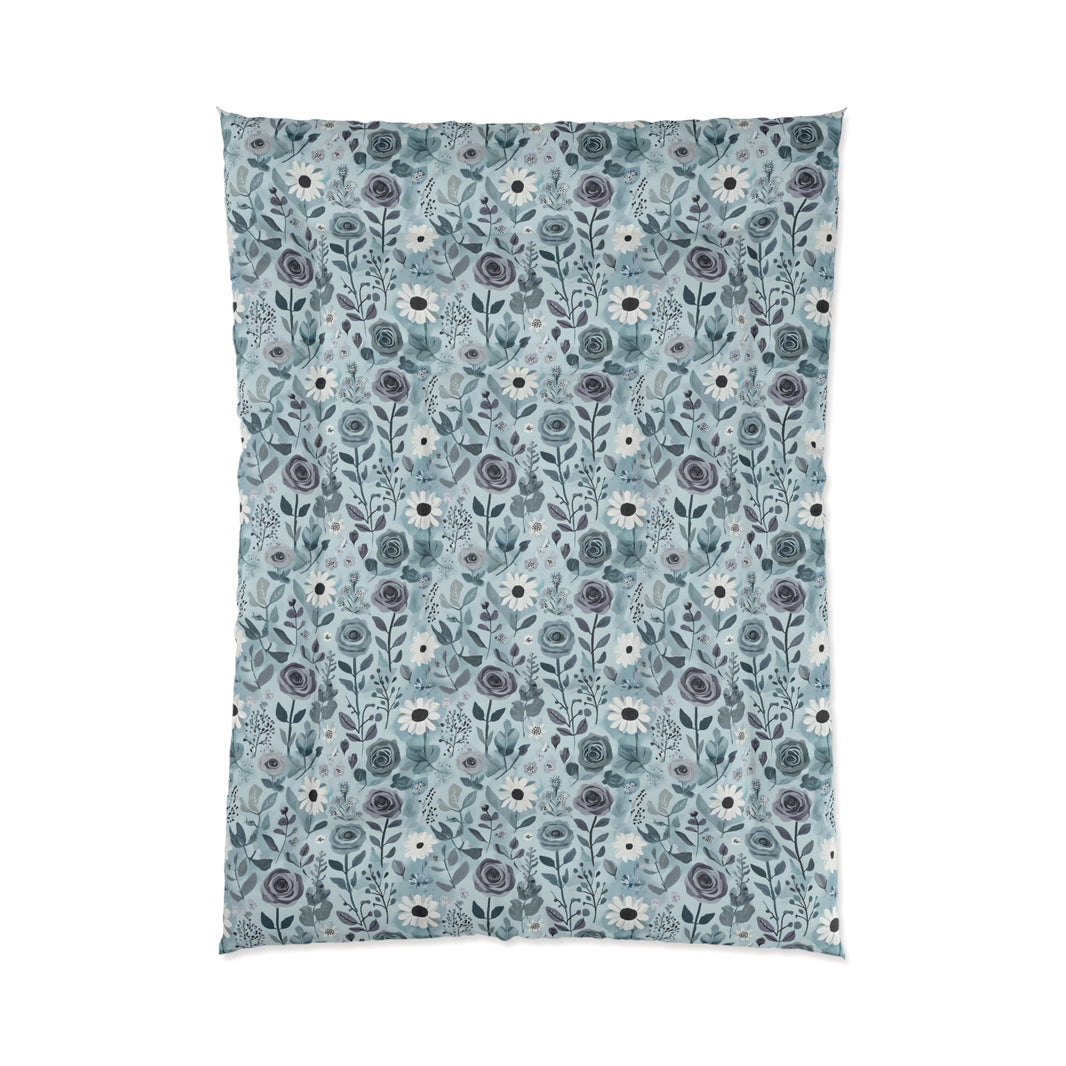 Floral Pattern Comforter - Cozy Bedroom Decor, Soft Floral Bedding, Home Accents, Gift for Her, Spring and Summer Home