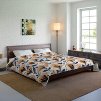 Floral Comforter Blanket, Cozy Bedding for Home Decor, Spring Vibes, Perfect Gift for Housewarming, Summer Bedspread