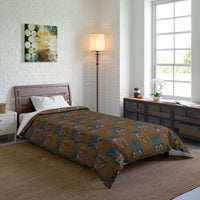 Tropical Pineapple Comforter - Cozy Floral Bedding, Perfect for Summer Decor, Pineapple Lover Gift, Bedroom Makeover
