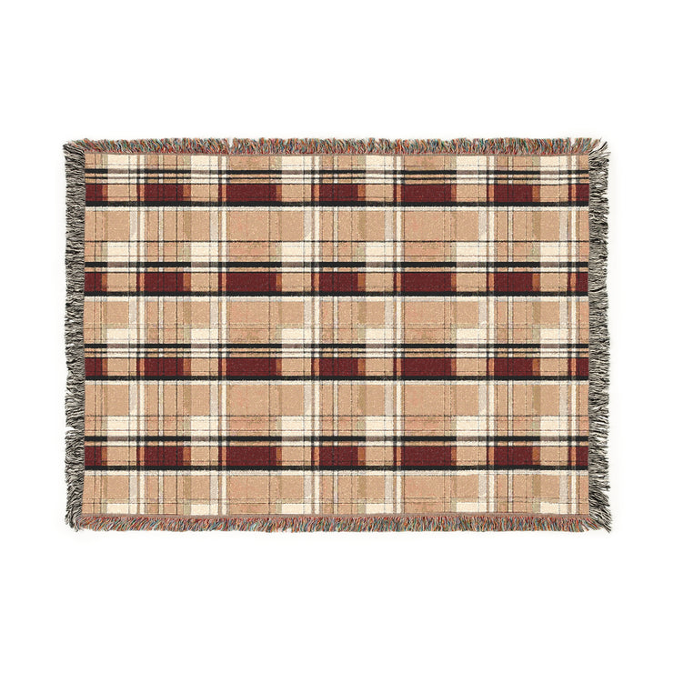 Cozy Plaid Woven Blanket | Perfect for Home Decor, Gifts, Picnics, & Winter Nights - Stylish Throw for Comfort