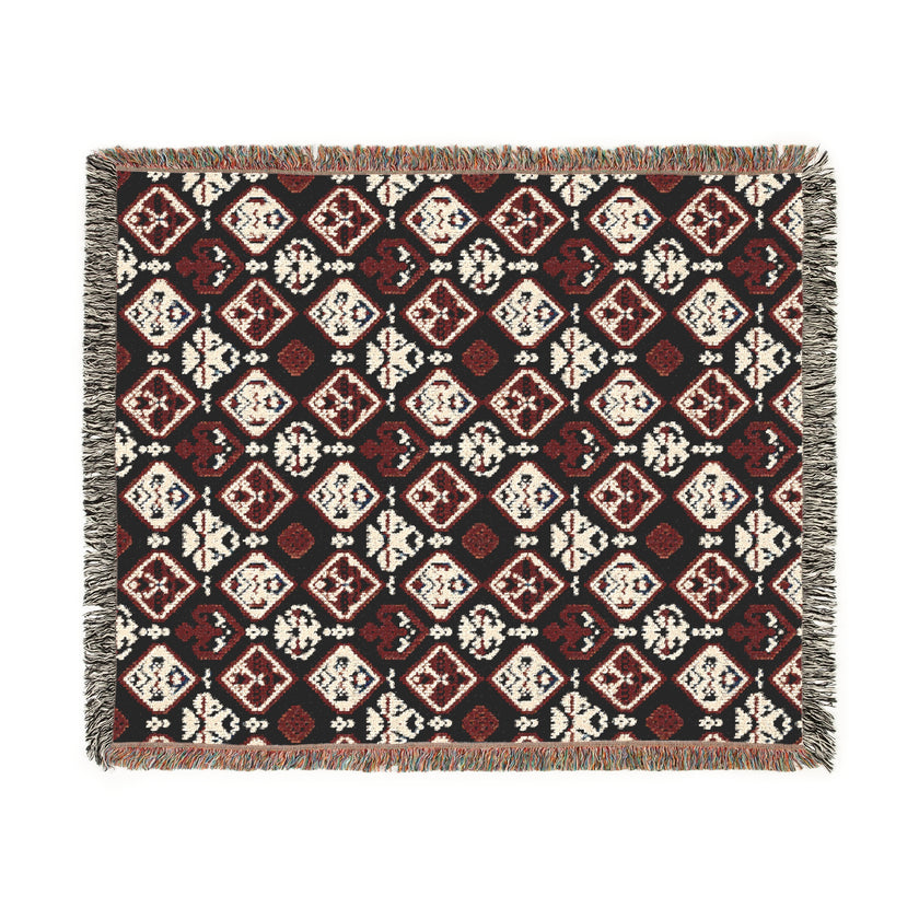 Cozy Woven Blanket | Boho Decorative Throw, Perfect for Home Decor, Gift for Her, Picnic & Camping, Living Room Accent
