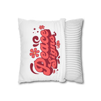 Peace Signs Square Pillowcase
