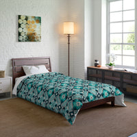 Bohemian Comforter, Stylish Bedspread for Cozy Bedrooms, Floral Patterned Bedding for Home Decor, Perfect for Gifting