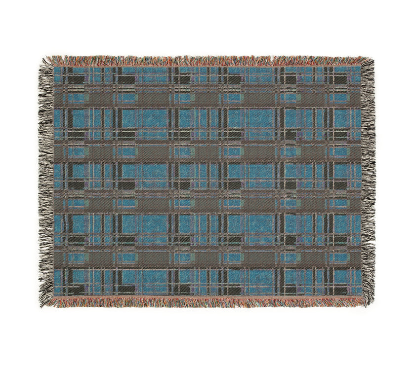 Cozy Plaid Woven Blanket | Perfect for Home Decor, Gifts, Picnics, & Winter Nights - Stylish Throw for Comfort