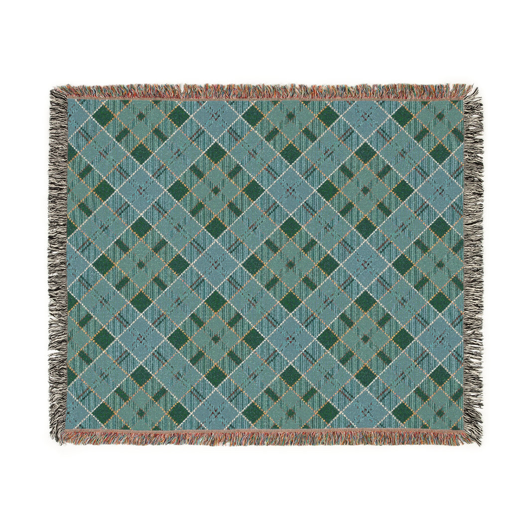 Cozy Woven Blanket, Boho Throw, Home Decor, Farmhouse Accent, Perfect for Housewarming, Modern Living Room