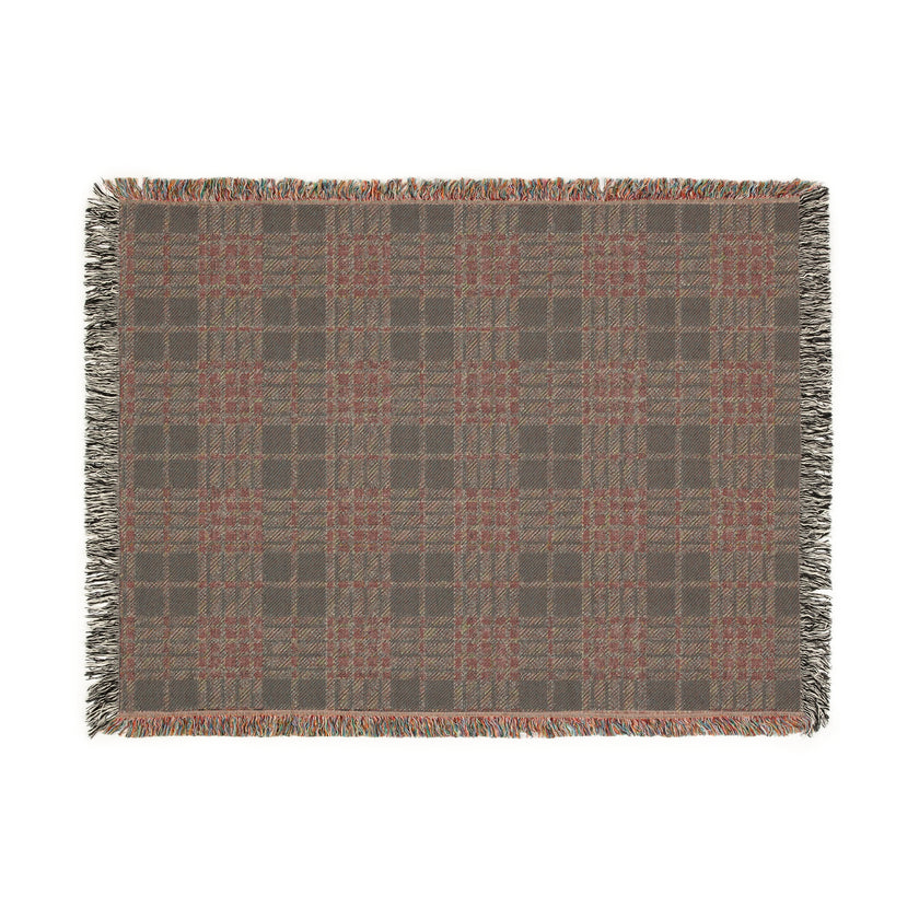 Cozy Woven Blanket, Warm Throw for Home, Soft Plaid Decor, Perfect Gift for Housewarming, Cozy Evenings, Holiday Comfort
