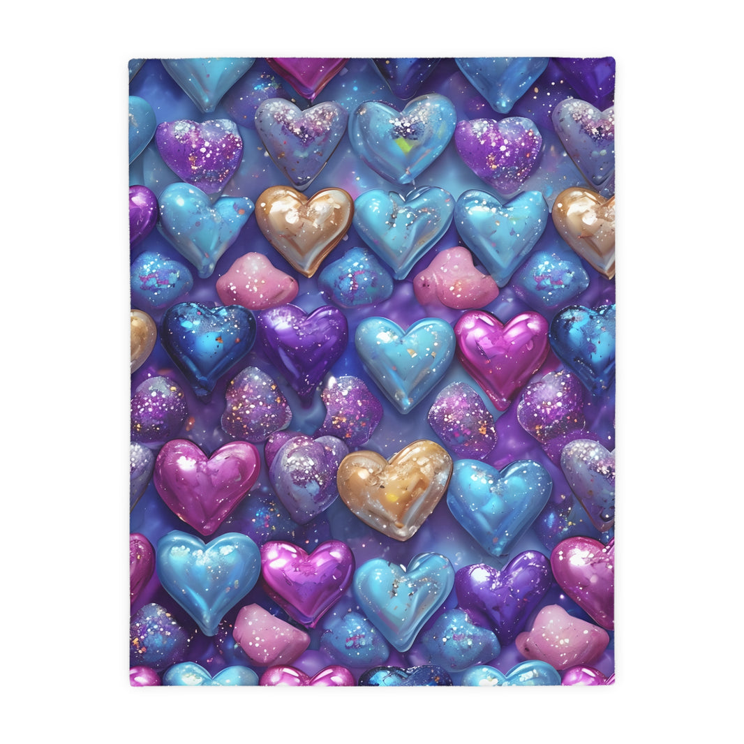 Multi Color Velveteen Microfiber Blanket (Two-sided print)