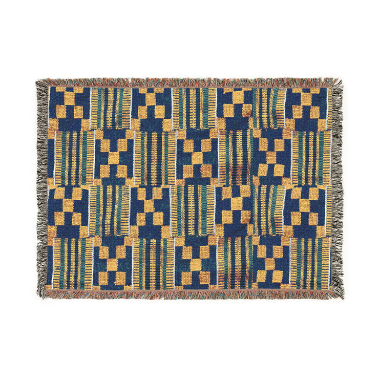 Woven Blanket, Colorful Blanket, Cozy Throw, Home Decor, Bedding, Gift, Multi Colour Pattern