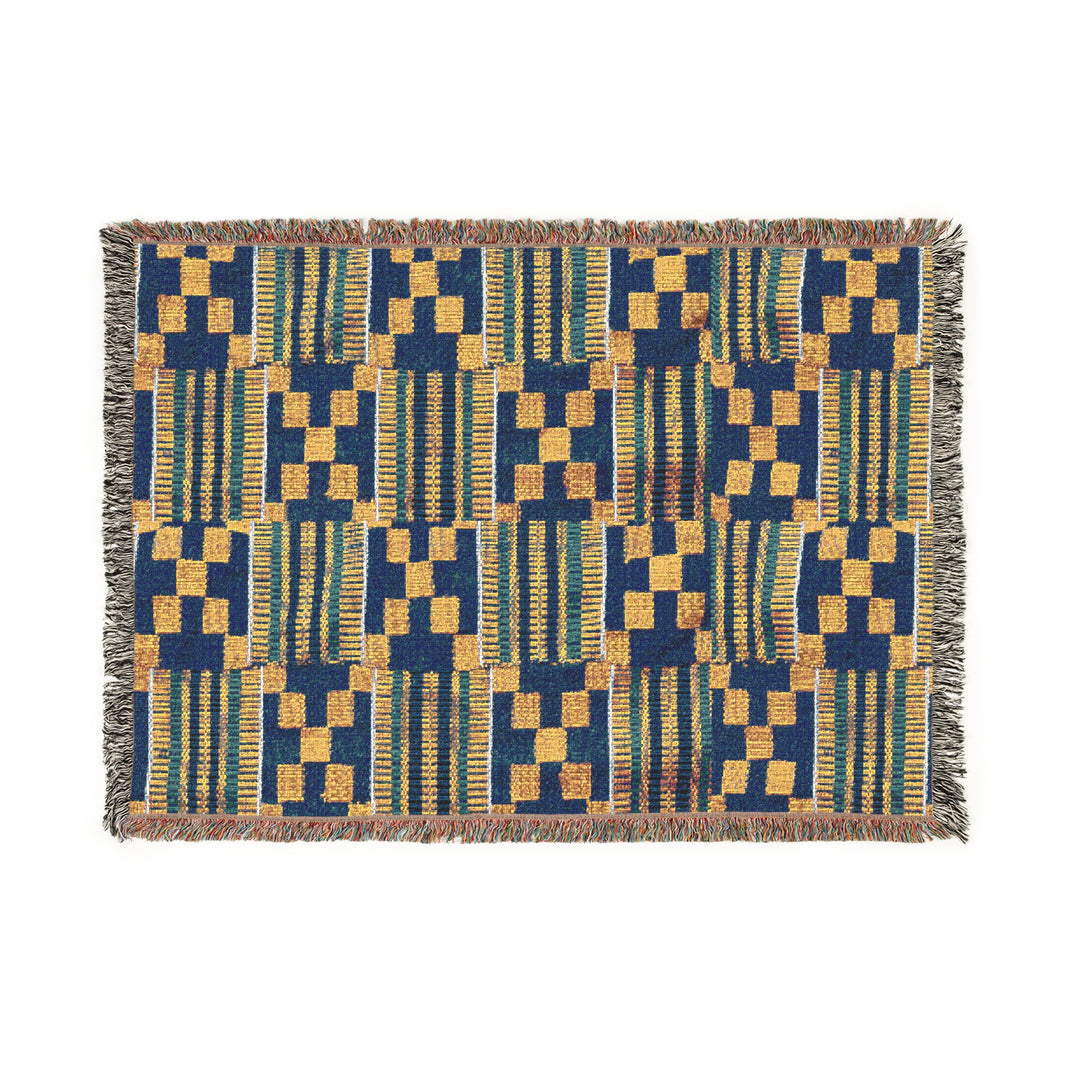 Woven Blanket, Colorful Blanket, Cozy Throw, Home Decor, Bedding, Gift, Multi Colour Pattern
