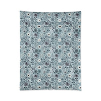 Floral Pattern Comforter - Cozy Bedroom Decor, Soft Floral Bedding, Home Accents, Gift for Her, Spring and Summer Home