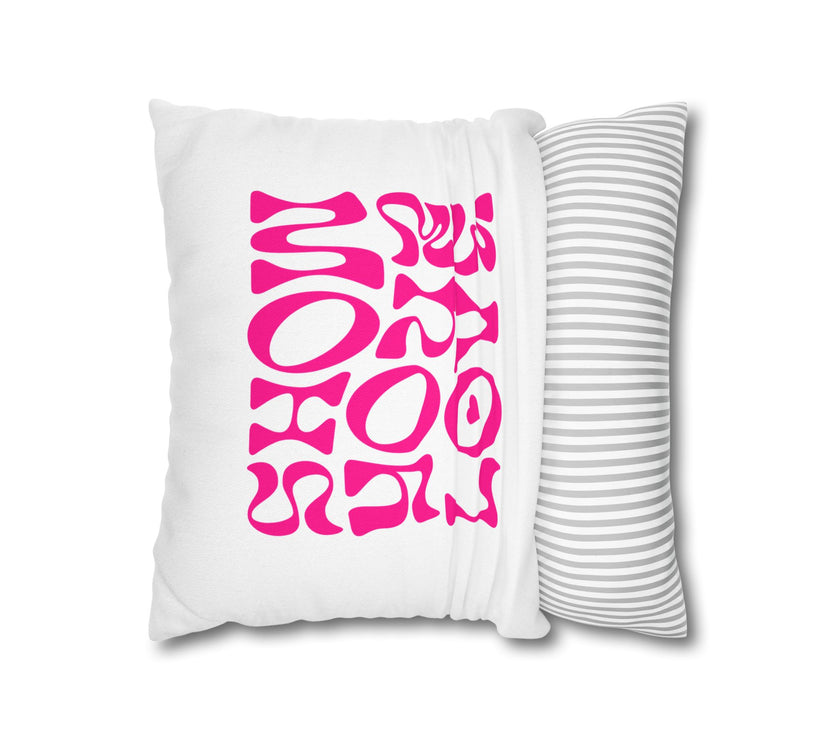 Show Your Love Polyester Square Pillowcase