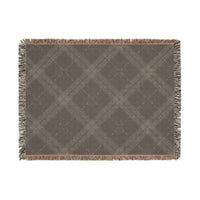 Cozy Woven Blanket with Plaid Design, Perfect for Home Decor, Blanket for Chilly Evenings, Blanket Gift for Friends, Indoor and Outdoor Use