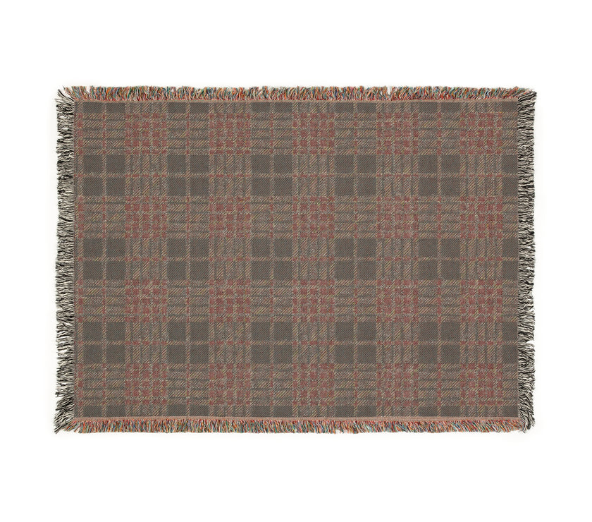 Cozy Woven Blanket, Warm Throw for Home, Soft Plaid Decor, Perfect Gift for Housewarming, Cozy Evenings, Holiday Comfort