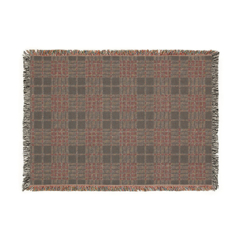 Cozy Woven Blanket, Warm Throw for Home, Soft Plaid Decor, Perfect Gift for Housewarming, Cozy Evenings, Holiday Comfort