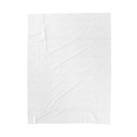 Blue Rainbow Unicorn Velveteen Plush Blanket