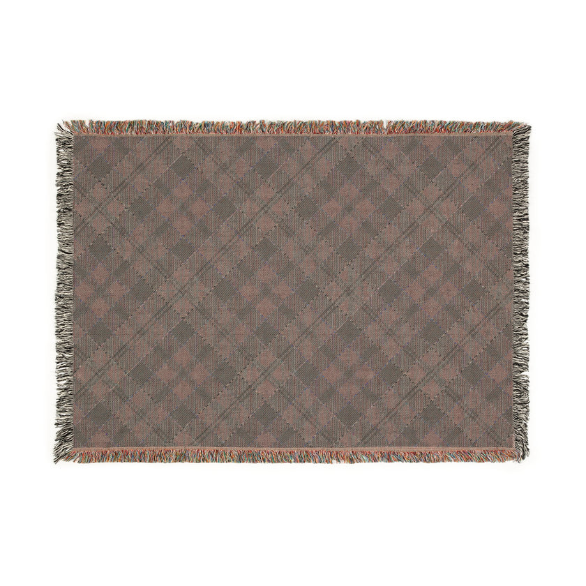 Cozy Woven Blanket, Boho Throw, Home Decor, Farmhouse Accent, Perfect for Housewarming, Modern Living Room