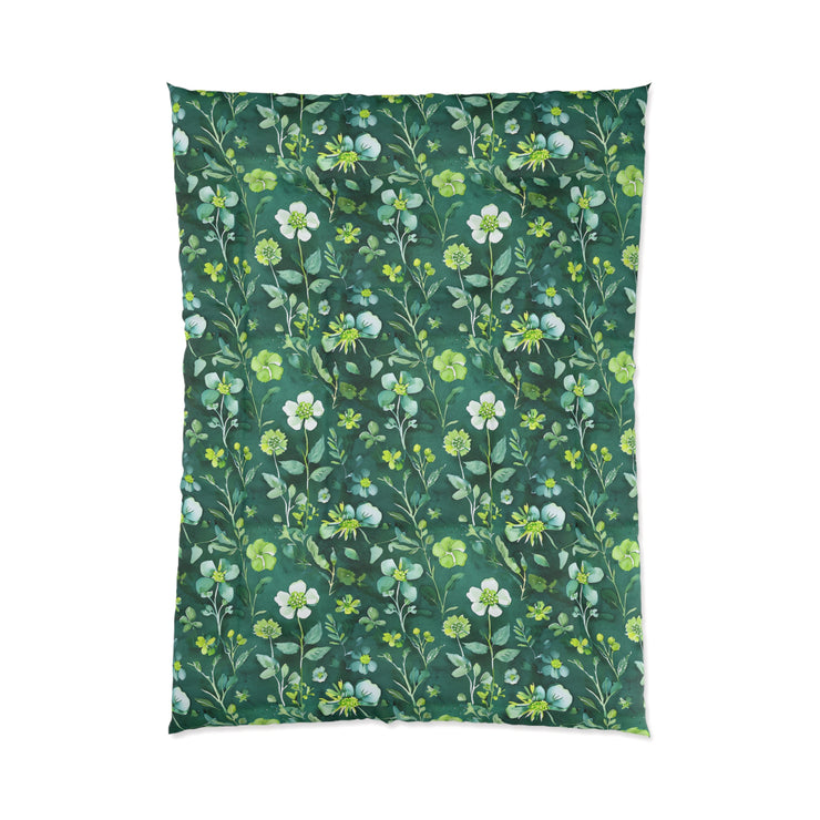 Botanical Garden Comforter, Cozy Floral Bedding, Greenery Home Decor, Bedroom Makeover, Spring Vibes, Gift for Nature Lovers