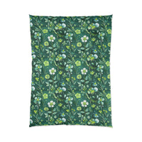 Botanical Garden Comforter, Cozy Floral Bedding, Greenery Home Decor, Bedroom Makeover, Spring Vibes, Gift for Nature Lovers