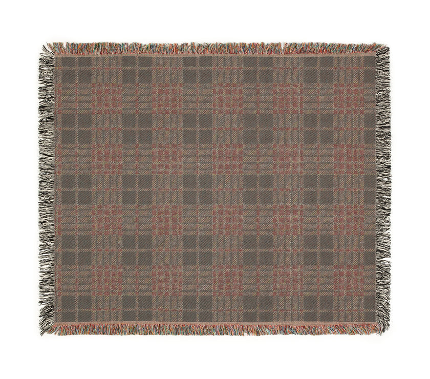 Cozy Woven Blanket, Warm Throw for Home, Soft Plaid Decor, Perfect Gift for Housewarming, Cozy Evenings, Holiday Comfort