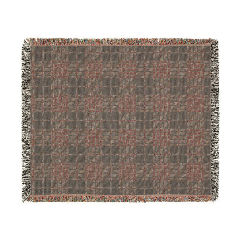 Cozy Woven Blanket, Warm Throw for Home, Soft Plaid Decor, Perfect Gift for Housewarming, Cozy Evenings, Holiday Comfort