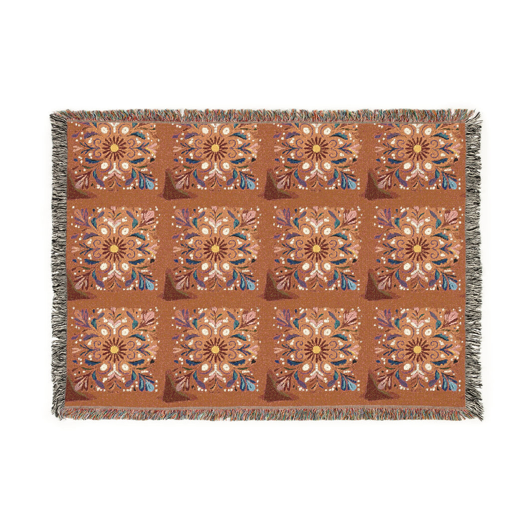 Bohemian Woven Blanket, Cozy Home Decor, Warm Throw, Festival Picnic Blanket, Gift for Her, Autumn Vibes, Boho Chic