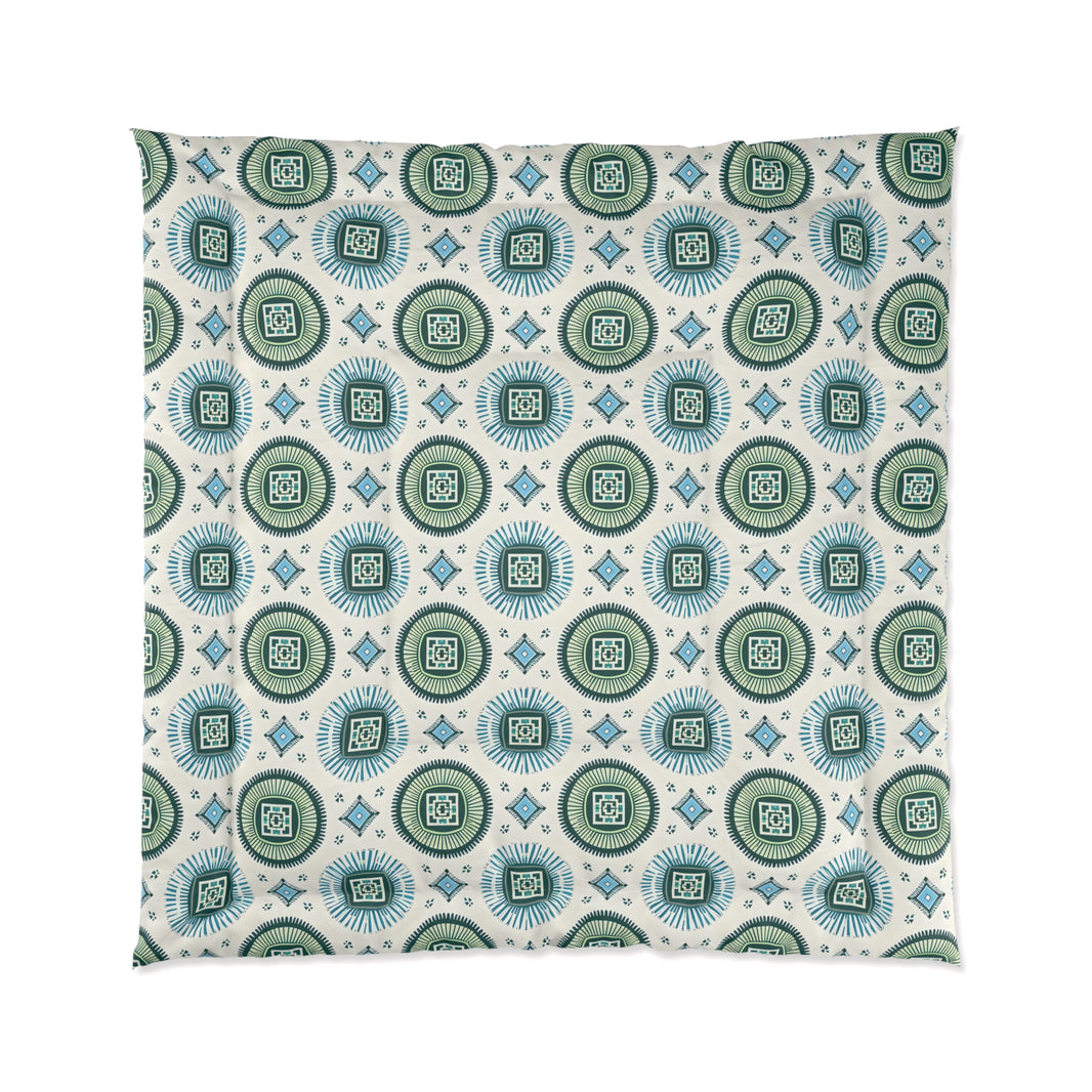 Boho Floral Comforter - Cozy Bedding, Bedroom Décor, Home Textile, Gift for Her, Seasonal Home Update