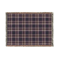 Cozy Plaid Woven Blanket, Perfect for Home Decor, Gift for Holidays, Warmth for Every Season, Couch Throw, Soft Blanket