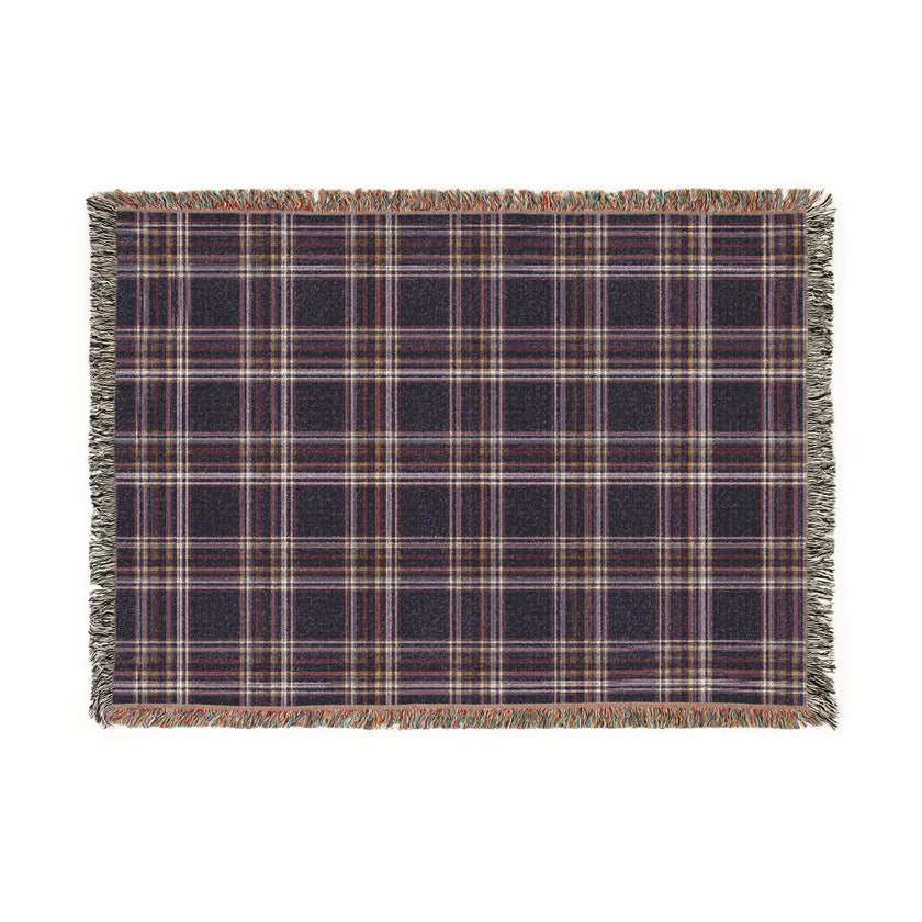 Cozy Plaid Woven Blanket, Perfect for Home Decor, Gift for Holidays, Warmth for Every Season, Couch Throw, Soft Blanket