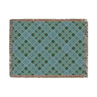 Cozy Woven Blanket, Boho Throw, Home Decor, Farmhouse Accent, Perfect for Housewarming, Modern Living Room