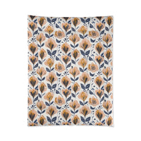 Floral Comforter Blanket, Cozy Bedding for Home Decor, Spring Vibes, Perfect Gift for Housewarming, Summer Bedspread