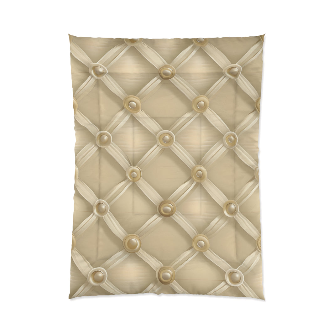 Luxurious Beige Comforter - Cozy Bedding, Elegant Home Decor, Soft & Warm Blanket for Bedrooms, Perfect Gift for Weddings, Housewarming,