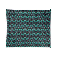 Geometric Pattern Comforter - Cozy Bedding for Home Decor, Modern Bedroom, Gift for New Homeowners, Stylish Room Makeover, Perfect for Bed