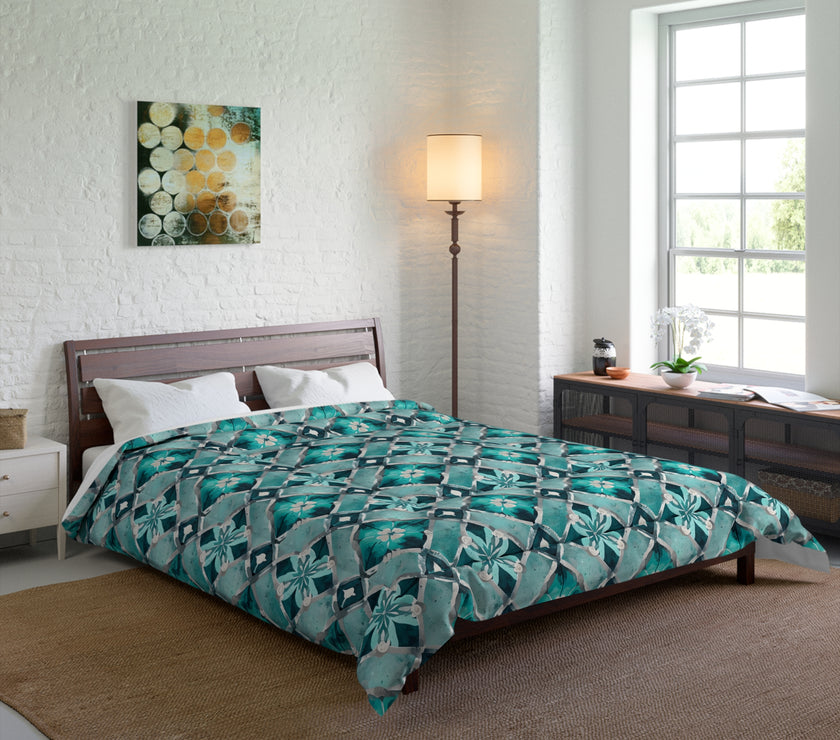 Bohemian Comforter, Stylish Bedspread for Cozy Bedrooms, Floral Patterned Bedding for Home Decor, Perfect for Gifting