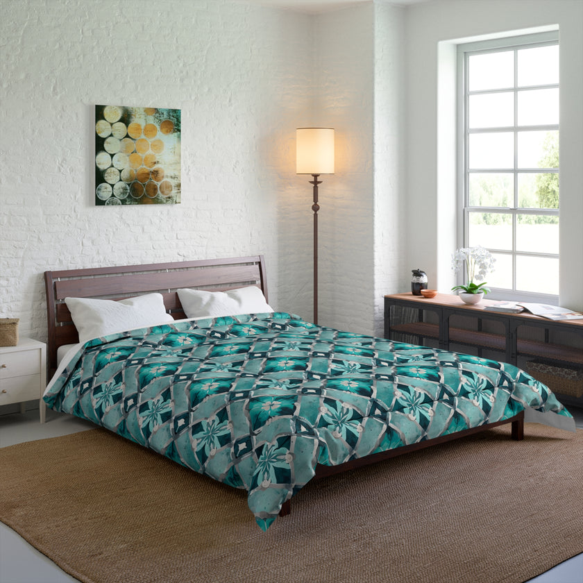 Bohemian Comforter, Stylish Bedspread for Cozy Bedrooms, Floral Patterned Bedding for Home Decor, Perfect for Gifting