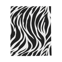 Zebra lines Velveteen Plush Blanket