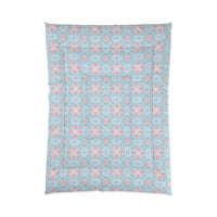 Floral Pattern Comforter | Cozy Bedroom Decor, Lightweight Bedding, Boho Chic Style, Spring Refresh, Housewarming Gift