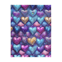 Multi Color Velveteen Microfiber Blanket (Two-sided print)