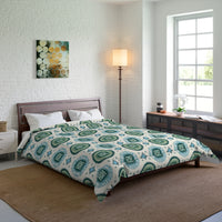 Boho Floral Comforter - Cozy Bedding, Bedroom Décor, Home Textile, Gift for Her, Seasonal Home Update