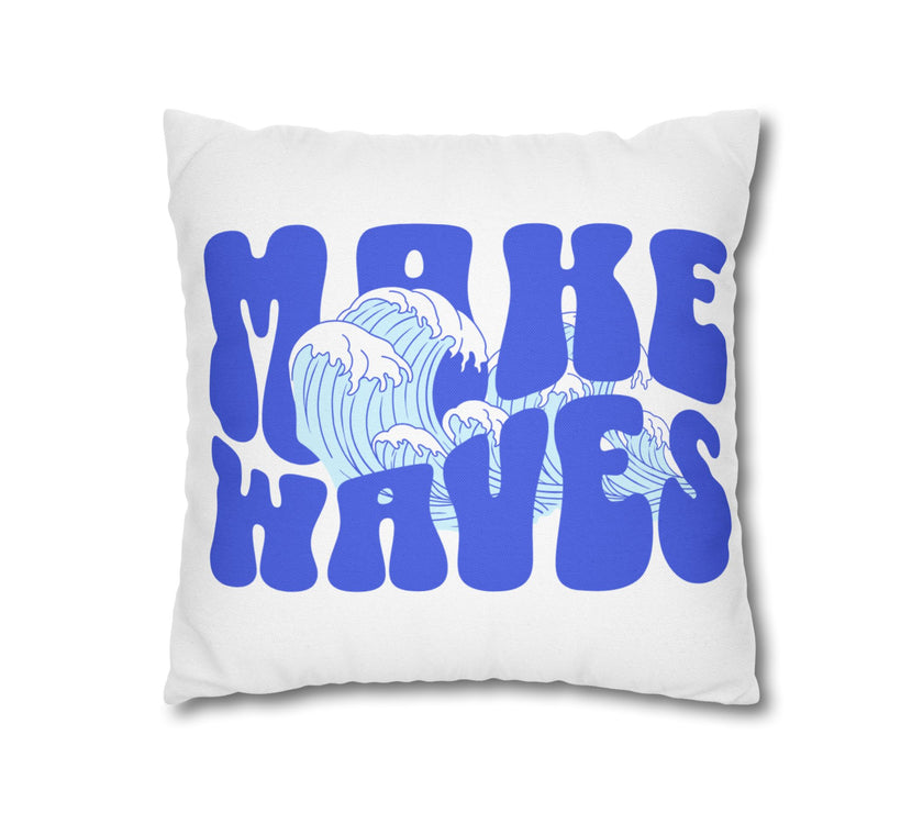 Make Waves Square Pillowcase