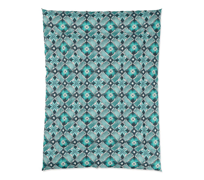 Bohemian Comforter, Stylish Bedspread for Cozy Bedrooms, Floral Patterned Bedding for Home Decor, Perfect for Gifting
