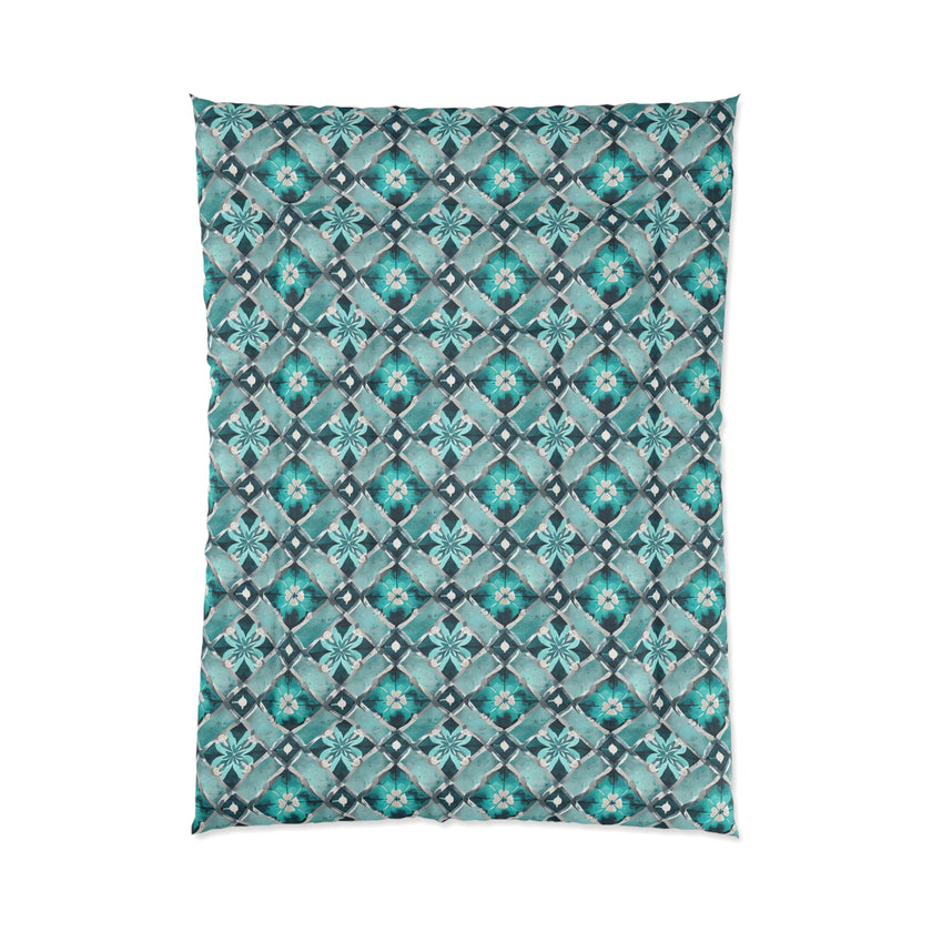 Bohemian Comforter, Stylish Bedspread for Cozy Bedrooms, Floral Patterned Bedding for Home Decor, Perfect for Gifting