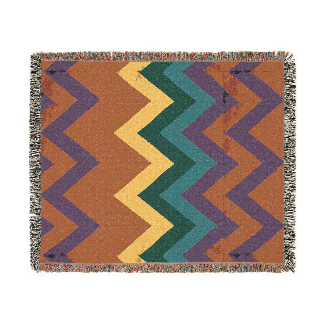 Woven Blanket, Colorful Throw Blanket, Cozy Home Decor, Vibrant Bed Blanket, Unique Couch Throw, Multicolored Patterned Blanket