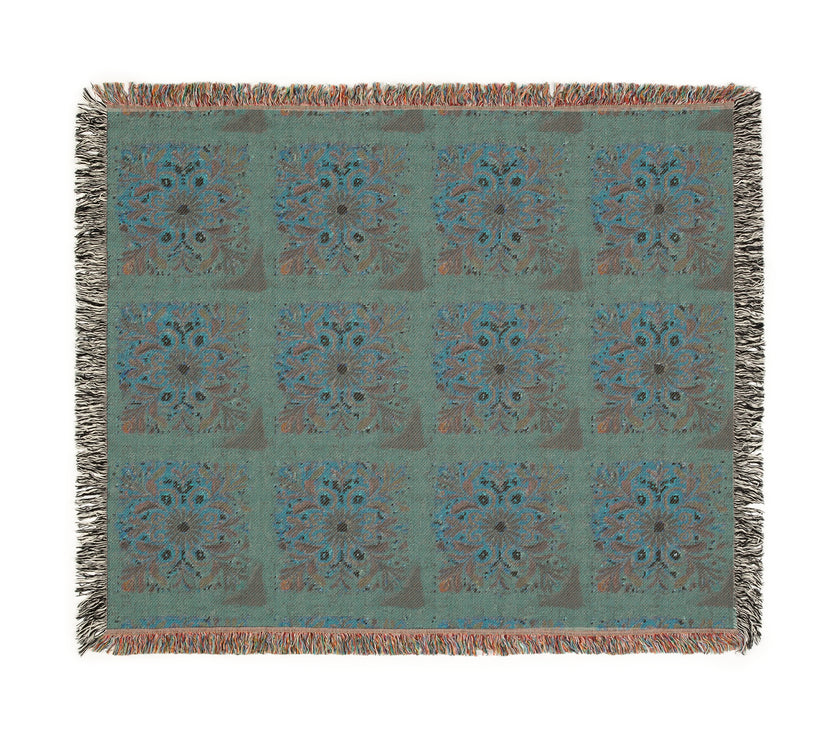 Bohemian Woven Blanket, Cozy Home Decor, Warm Throw, Festival Picnic Blanket, Gift for Her, Autumn Vibes, Boho Chic