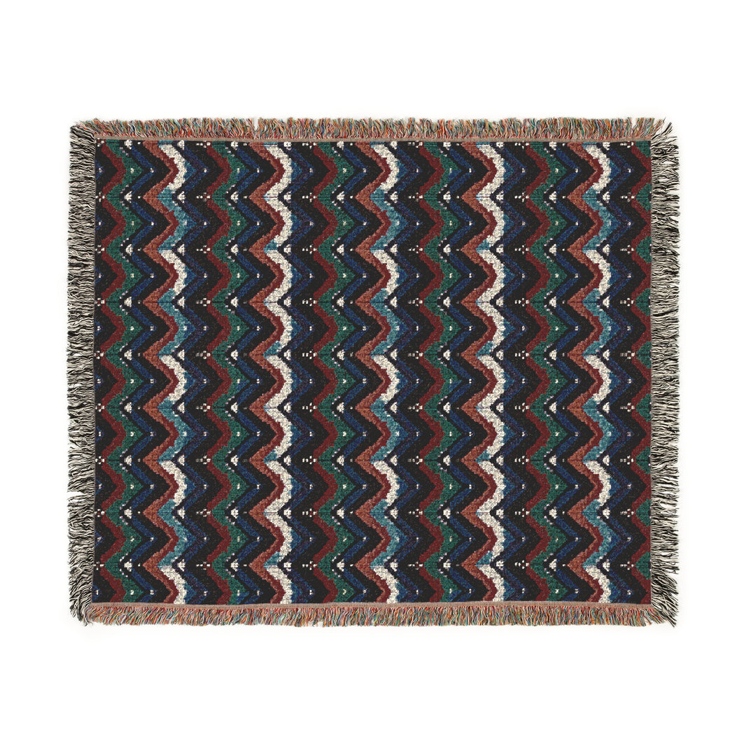 Woven Blanket, Colorful Throw Blanket, Home Decor, Cozy Sofa Accent, Unique Gift Idea