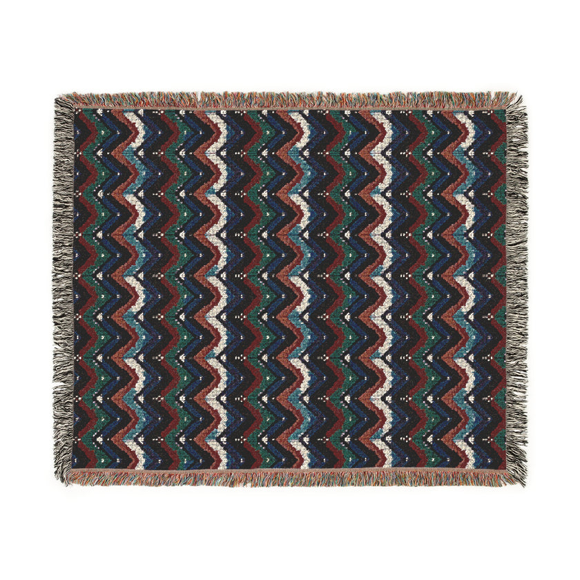 Woven Blanket, Colorful Throw Blanket, Home Decor, Cozy Sofa Accent, Unique Gift Idea